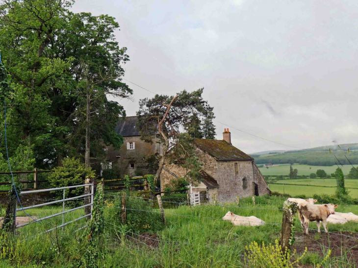 Ferme dans la campagne - Jailly