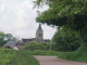 vue sur le village et l'église