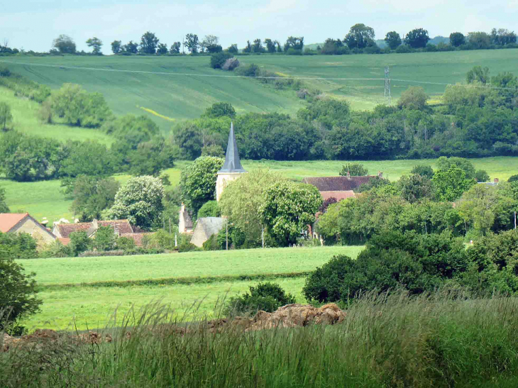 Vue sur le village - Moraches