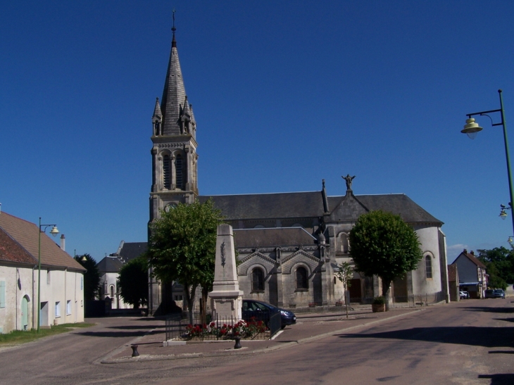 L'église - Saint-Andelain