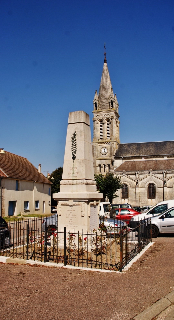 Monument aux Morts - Saint-Andelain