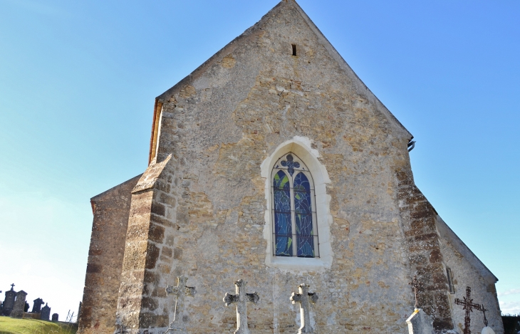  ²²église Saint-Aubin 16 Em Siècle - Saint-Aubin-des-Chaumes