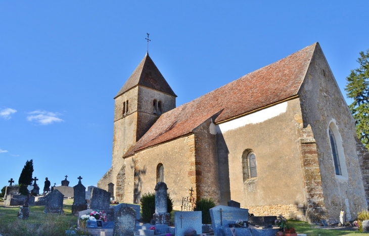  ²²église Saint-Aubin 16 Em Siècle - Saint-Aubin-des-Chaumes