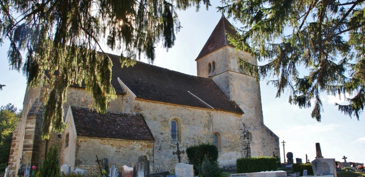  ²²église Saint-Aubin 16 Em Siècle - Saint-Aubin-des-Chaumes