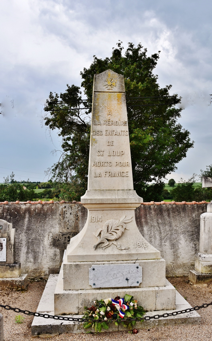 Monument-aux-Morts - Saint-Loup