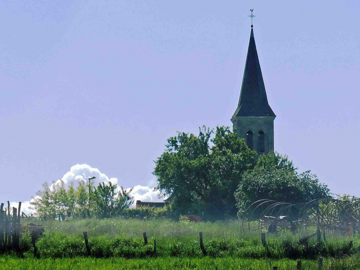 Vue sur l'église - Saint-Maurice