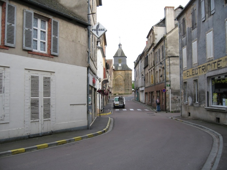 Le centre  - Saint-Saulge