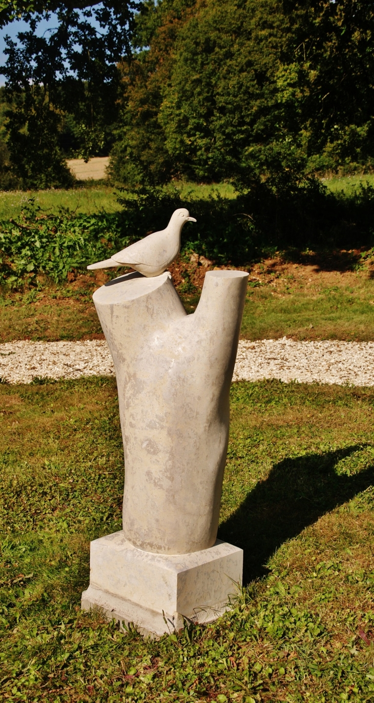 Sculptures de Paul Natter - Sainte-Colombe-des-Bois