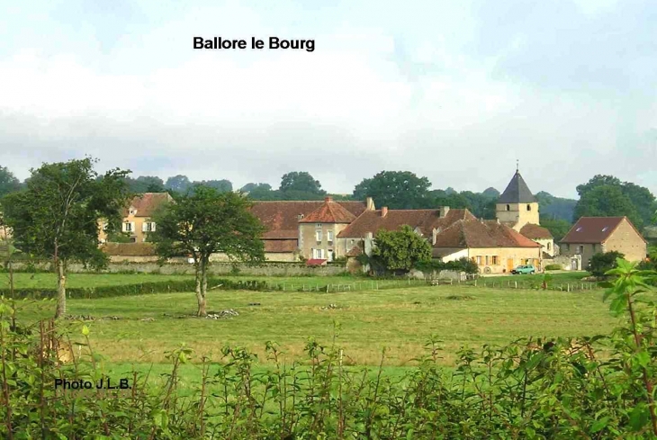 Ballore le bourg