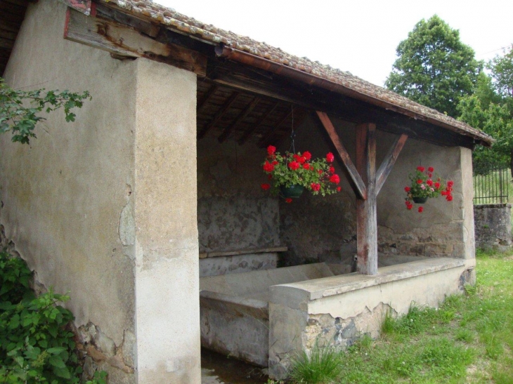 Brandon (71520) lavoir au hameau des Cours