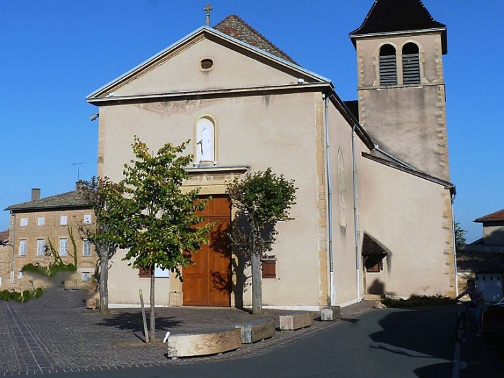 L'église - Chaintré