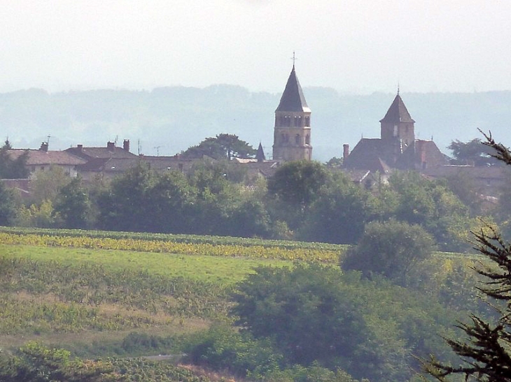 Vue sur le village - Chânes