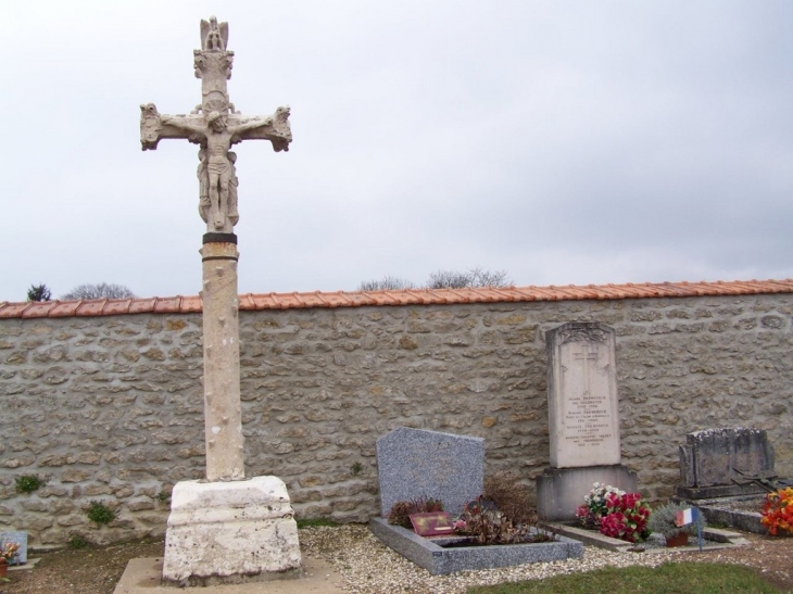 Calvaire du cimetière - Charrecey