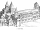 Dessin abbaye