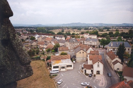 Vue du clocher - Étang-sur-Arroux