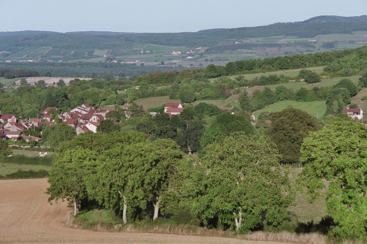 Vue générale de Flagy