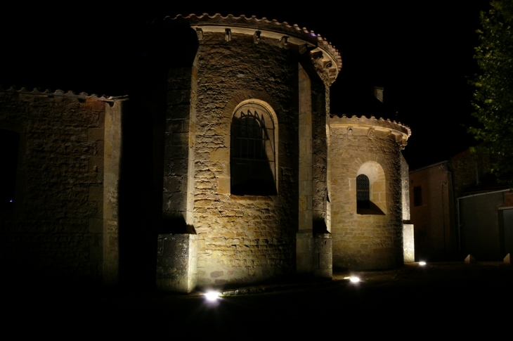 L'église du XIIème siècle - Iguerande