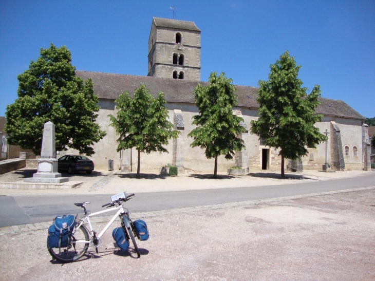 Mercurey (71640) l'église de Mercurey