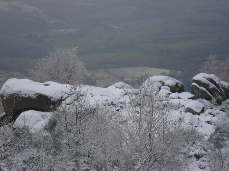 Neige de novembre 2010 - Mont-Saint-Vincent