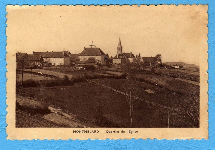 Quartier de l'Eglise - Montmelard