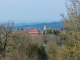 Montmelard vu depuis la route de St Cyr