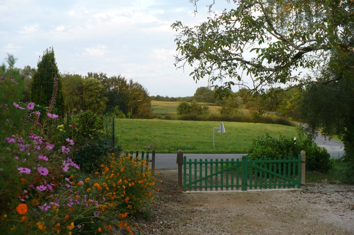 Vue du gîte - Montpont-en-Bresse