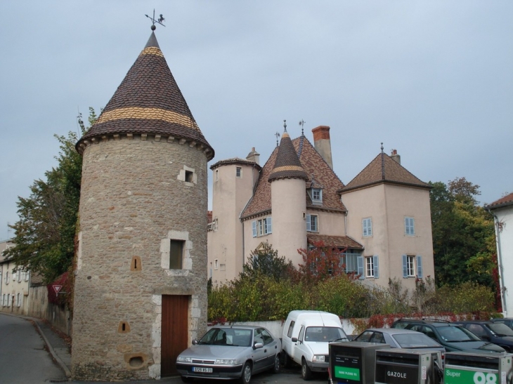 Le château de Prissé