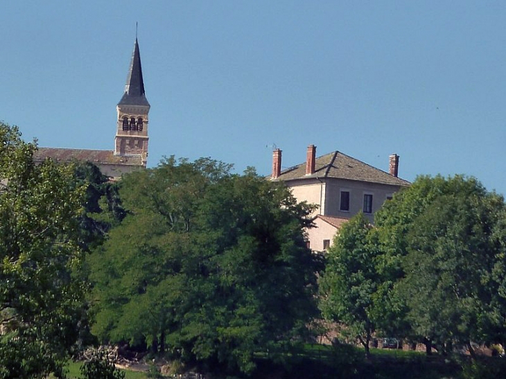 Vue sur le village - Pruzilly