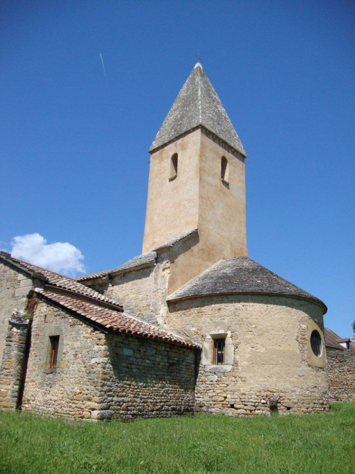 Saint-Vallerin (71390) église