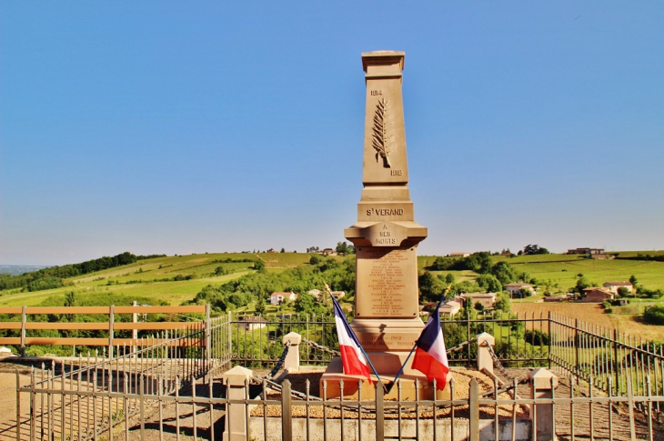 Monument-aux-Morts - Saint-Vérand