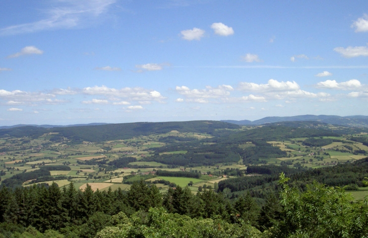 Depuis la table d'orientation - Suin