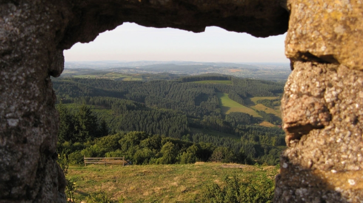 Point de vue depuis la tour de guet - Suin