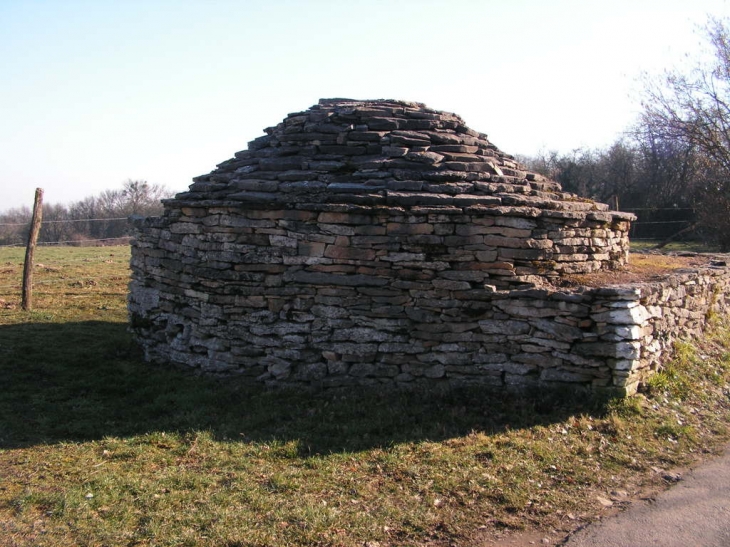 Cadole de vigneron vue arrière - Tournus