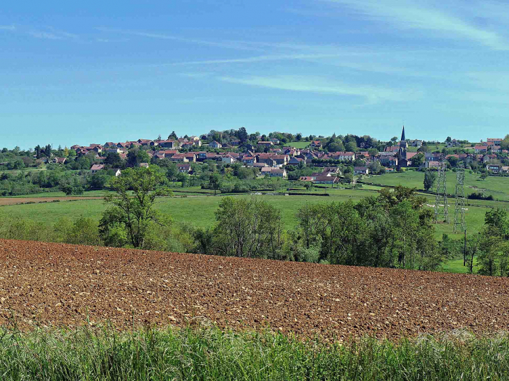 VUE SUR LE VILLAGE - Annay-la-Côte