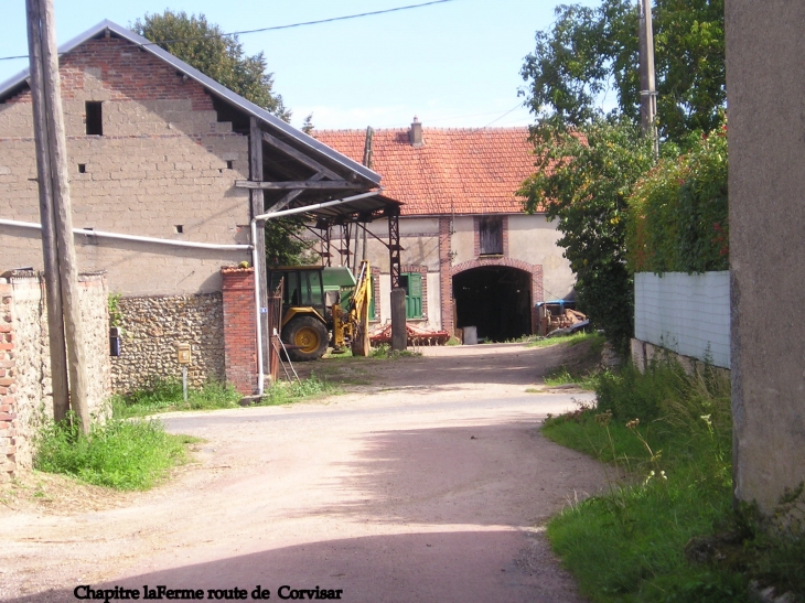 Chapitre route de Corvisar - Dixmont