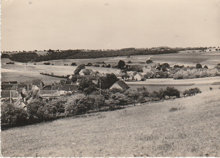 La route d'Arces, légende de la photo aérienne ancienne... - Fournaudin