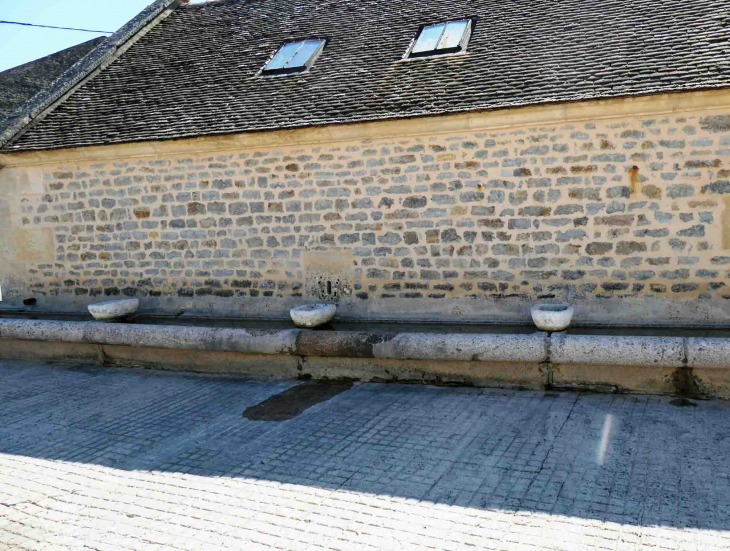 L'abreuvoir devant le lavoir - Menades