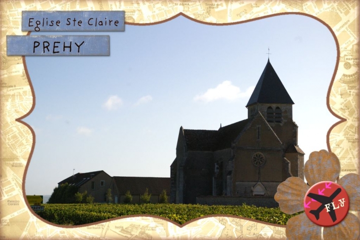 Eglise Ste Claire - Préhy