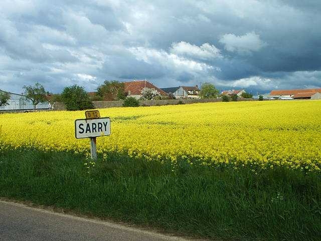 Arrivée à Sarry