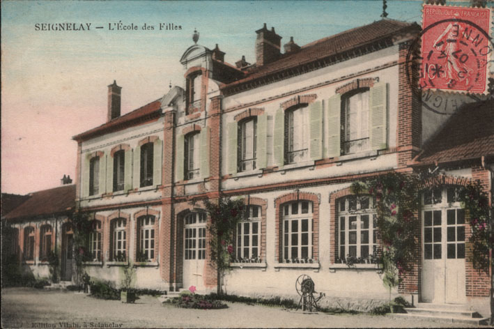 Ecole primaire, rue Gatelot - Seignelay