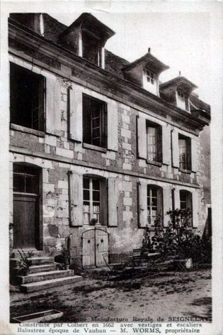 Ancienne manufacture royale, rue Gatelot - Seignelay