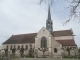 L'église vue rue de Gros Mont