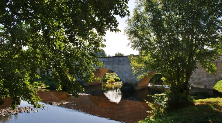 Pont sur Le Cousin - Vault-de-Lugny