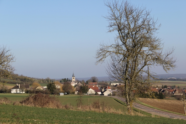 Villiers les hauts (vu de l'Ouest) - Villiers-les-Hauts