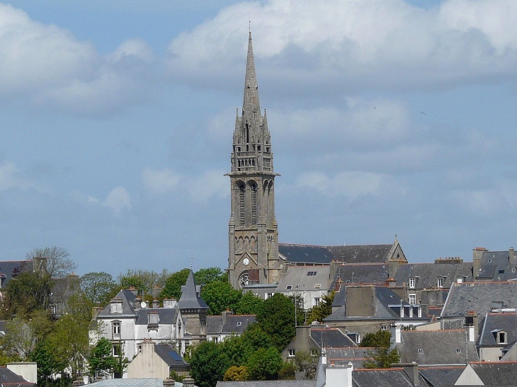 L'Eglise du Sacré coeur. - Douarnenez