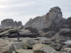 l'île vierge : les rochers