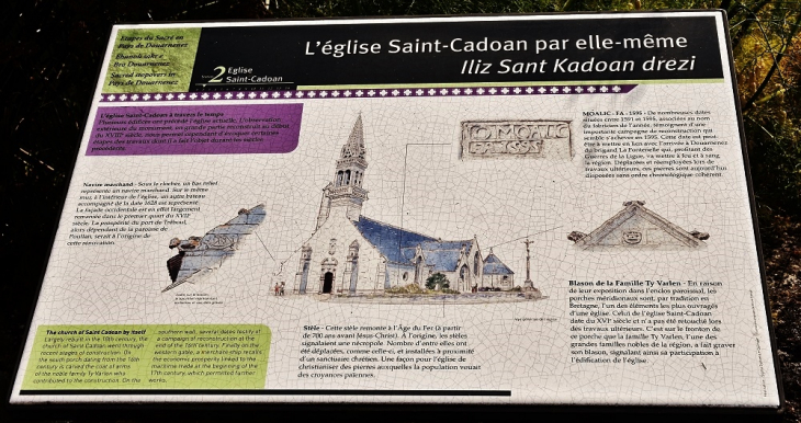   &église Saint-Cadoan - Poullan-sur-Mer