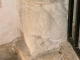 Eglise Saint Pierre : pied de colonne sculpté