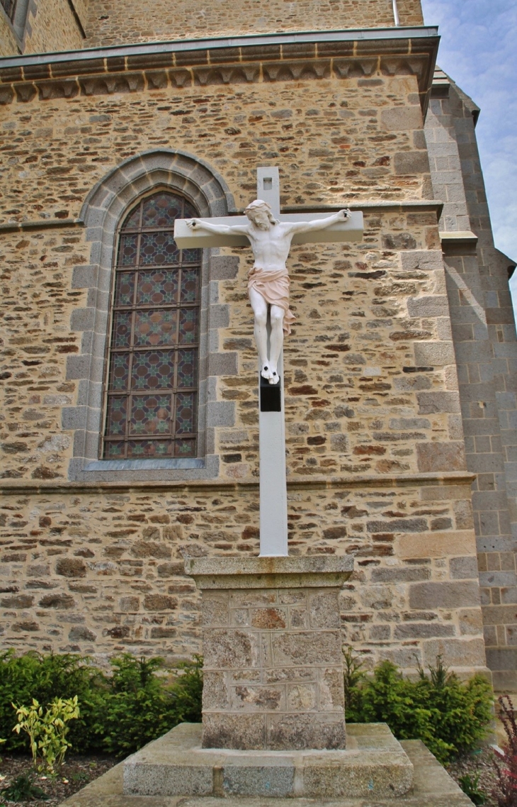 <église Saint-Méloir  ( Calvaire ) - Saint-Méloir-des-Ondes