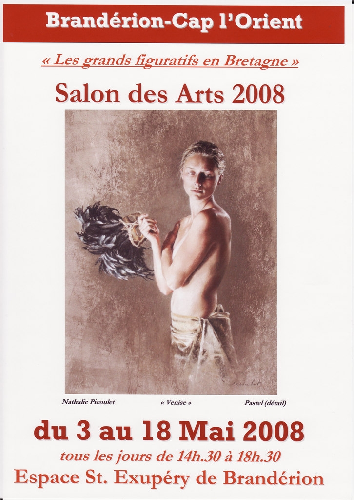 Affiche salon des arts 2008 - Brandérion